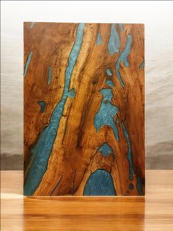 36"X50" Epoxy table 2" thick top