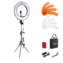 NEEWER Ring Light 18inch Kit: 55W 5600K Professional LED with Stand and Phone Holder In Great Conition $50