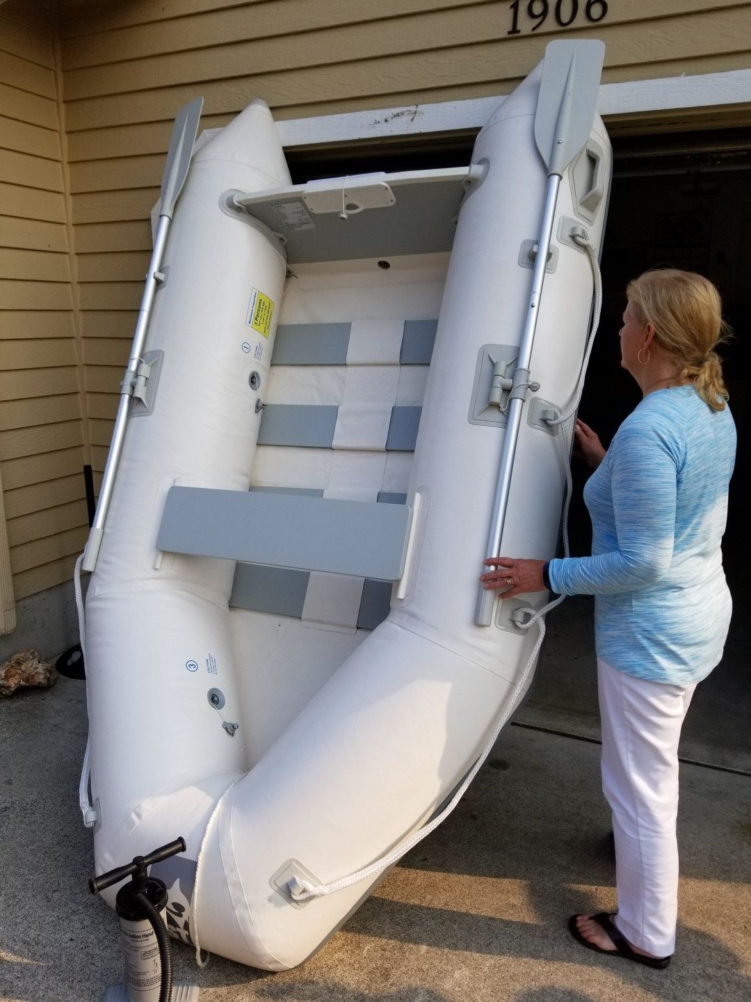Buccaneer inflatable boat .