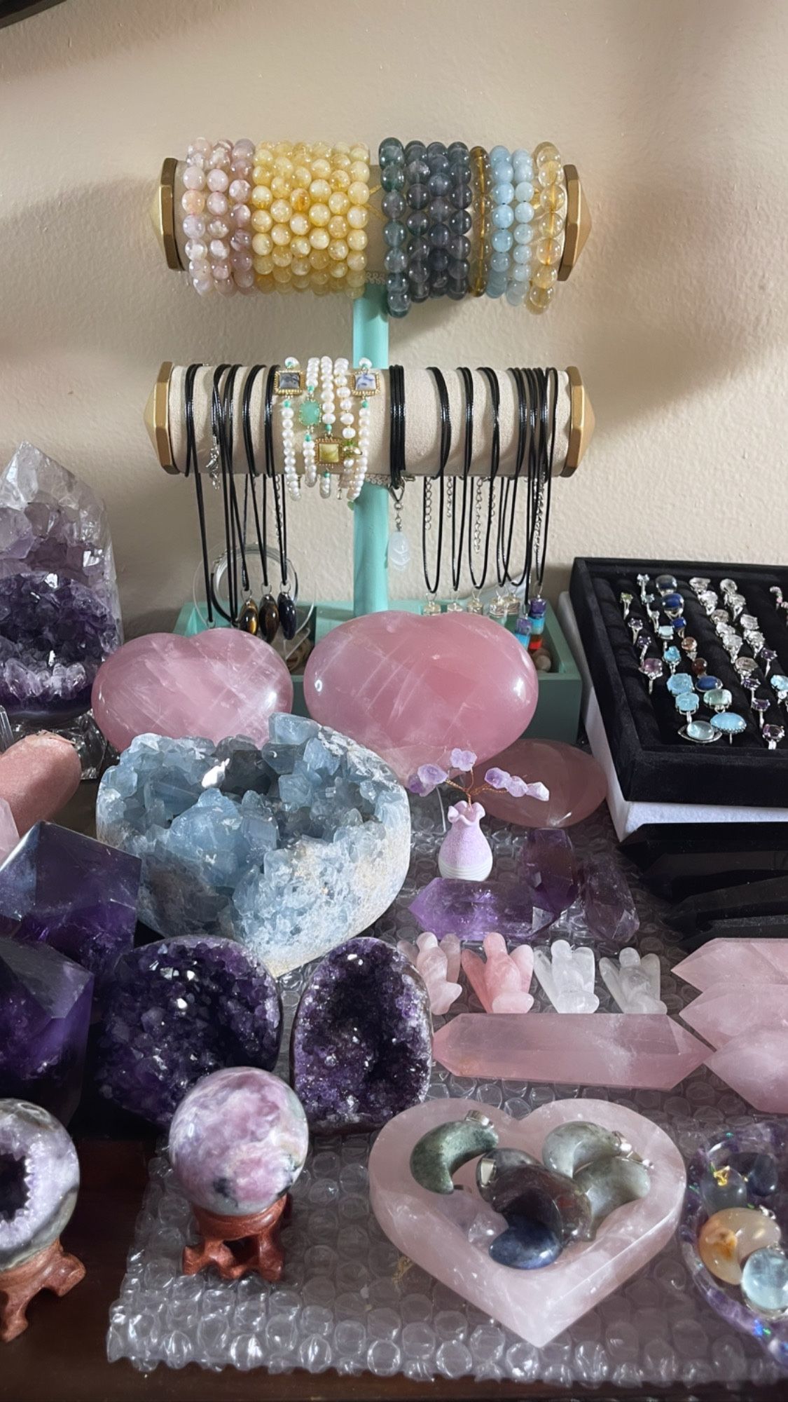 Crystal Quartz Bundles Customized For Client