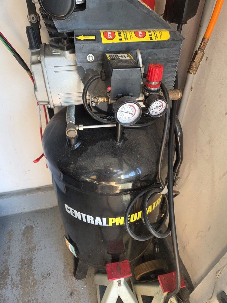 Central Pneumatic Air Compressor Plus