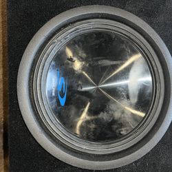 12’ Alpine Subwoofer with box