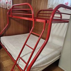 Bunk Bed /full Mattress/twin Mattress 