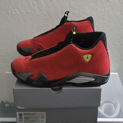Jordan 14 Retro Ferrari (2025) Brand New DS 💯 Authentic Size 10.5m/If Post Is Up Then It's Available 