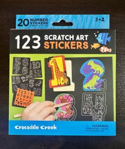 123 Scratch Art by Crocodile Creek