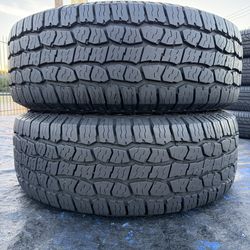 (2) LT265/70/17 Prinx All-Terrain Used