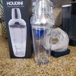 Houdini Glass Shaker W/ Recipes