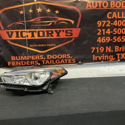 INFINITI Q70 LH HEADLIGHT 2015-2019 WITHOUT ADAPTIVE OEM