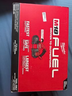Milwaukee m18 fuel compact bandsaw