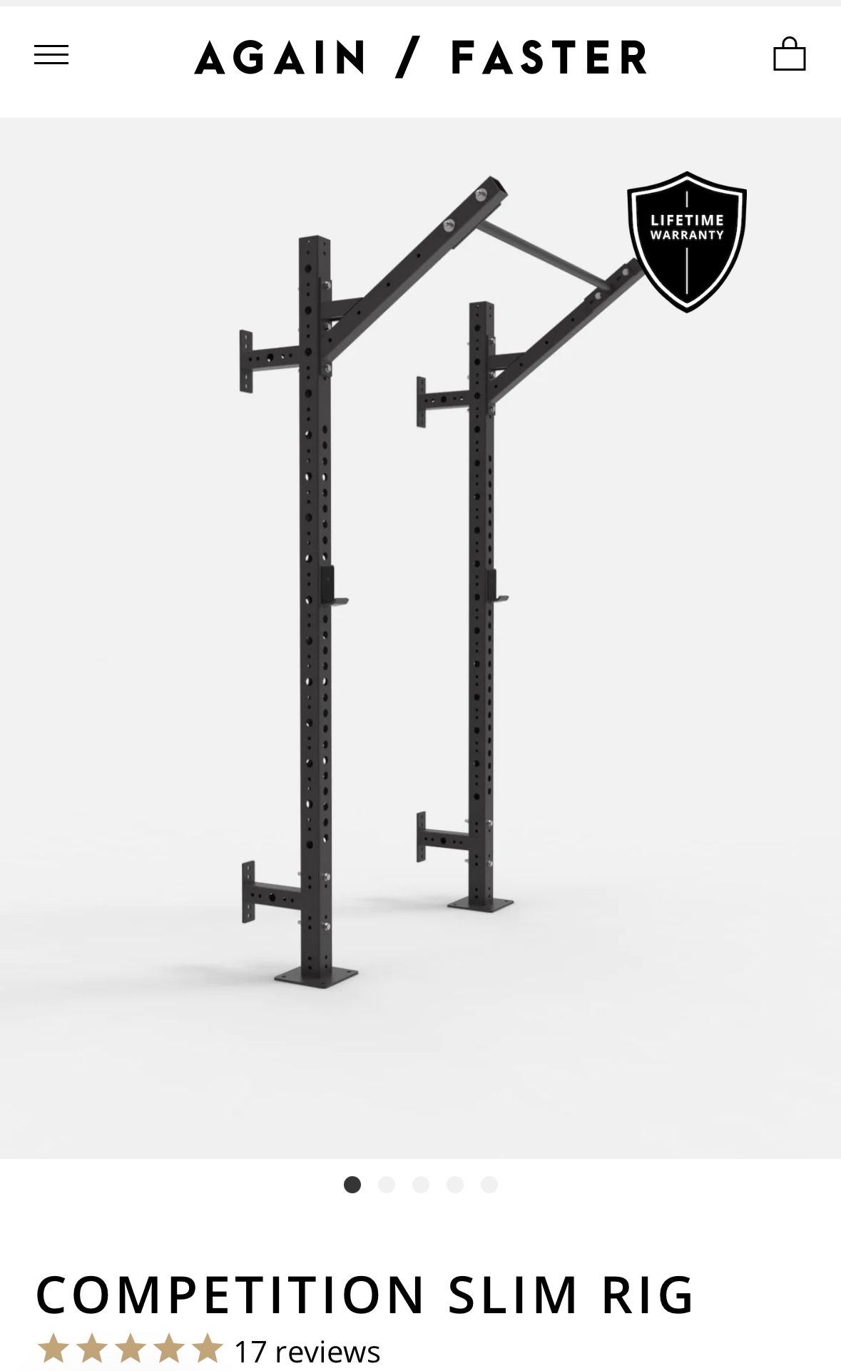 Again/Faster Pull up Squat Rig. Exercise