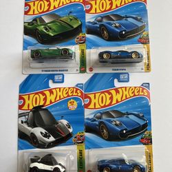 Hot Wheels Pagani Bundle – Brand New | 4 Cars