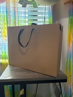 Large Kraft Paper Gift Box with handles