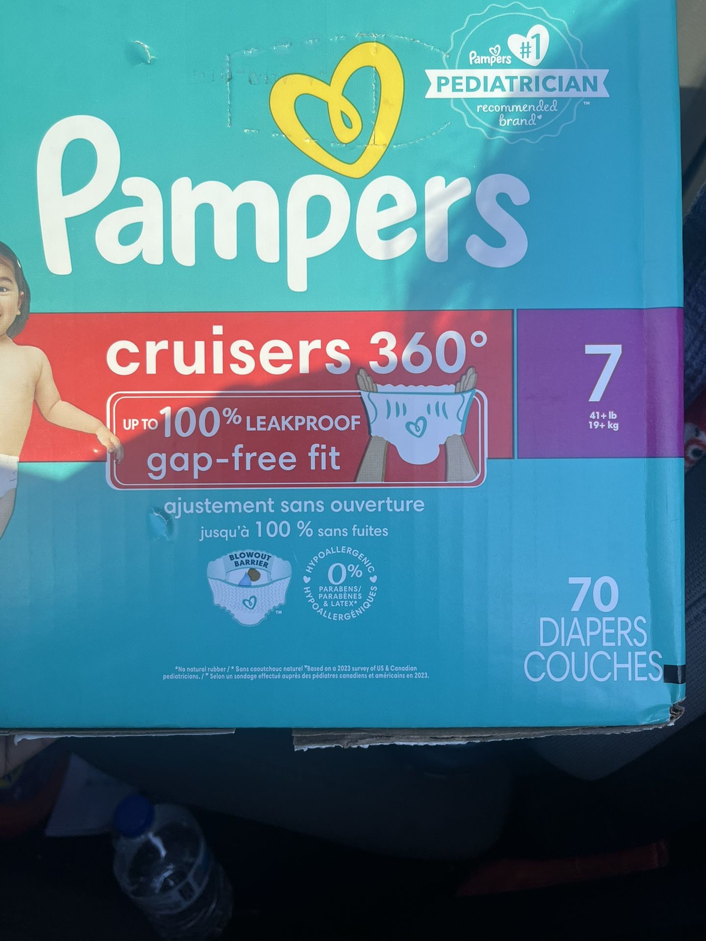 Pamper Cruiser Size 7 70 Diapers
