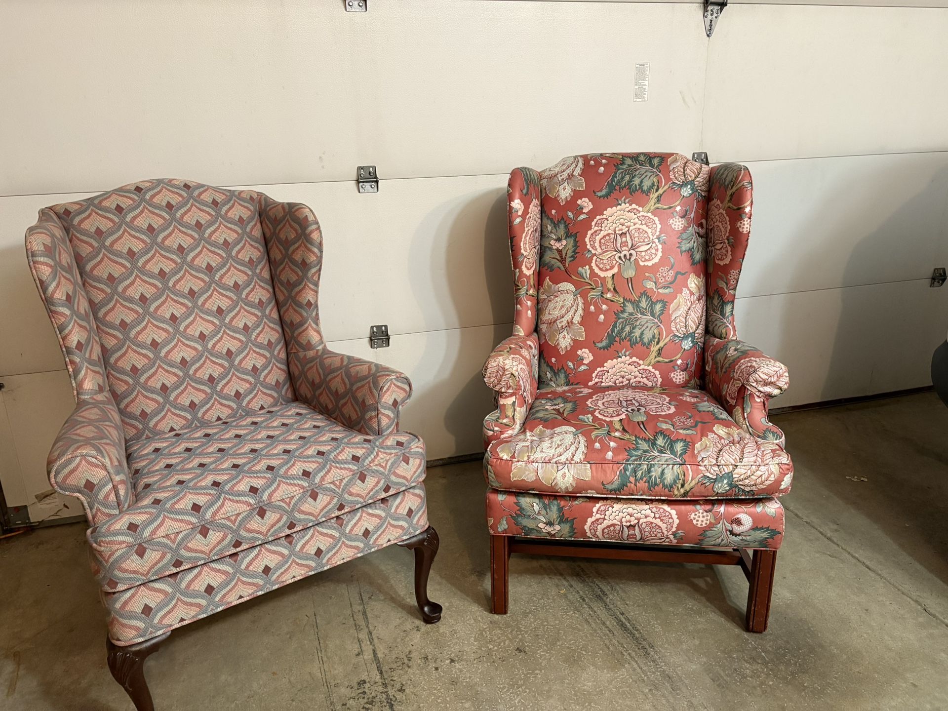 Wing Back Chairs