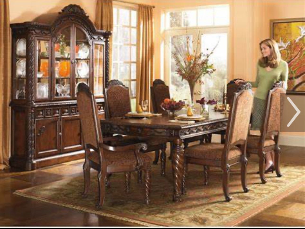 Discontinued Ashley North Shore Dining Set and Buffet