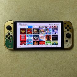Nintendo Switch Oled With 120 Switch Games Included