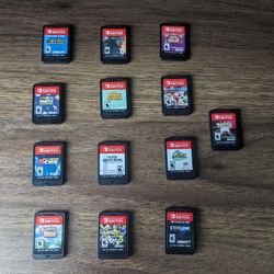 Nintendo Switch Games (Price Per Game In Description)