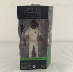 New Star Wars The Black Series Admiral Ackbar 6" Inch Action Figure ROTJ Hasbro