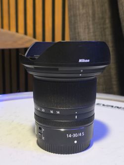 nikon 14-30/4 S wide angle lens