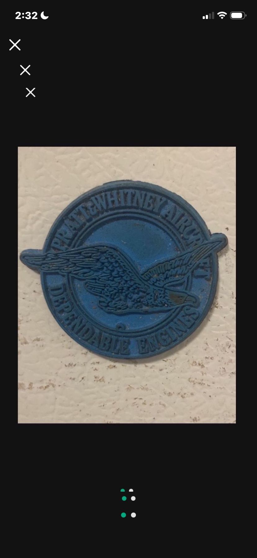 Vintage Pratt And Whitney Aircraft Engines Magnet