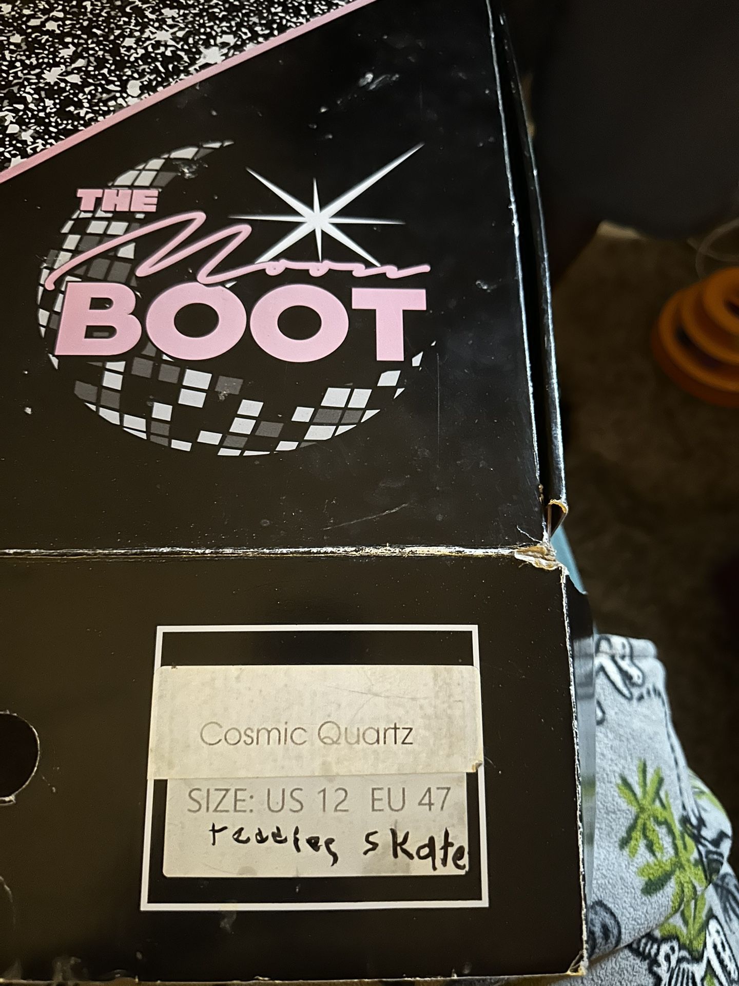 The Moon Boot “Cosmic quartz” Size 12