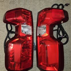 2019-2024 Chevy Silverado 1500 2500HD 3500HD Tail Light Assembly Pair | Driver & Passenger Side LED Style Rear Lamp Housing