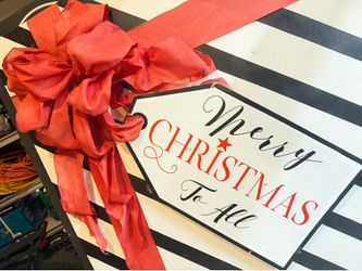 Free Christmas sign
