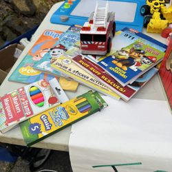 Assortment Of Unused Coloring Books