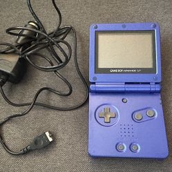 Gameboy Advance Cobalt Blue AGS-001 New Battery 