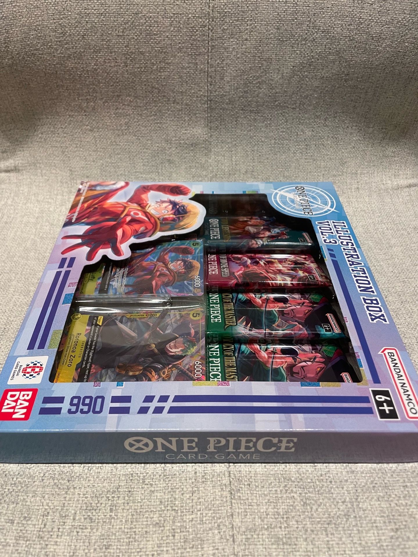 bandai namco one piece card game illustration box vol. 3 BAN ONE PIECE ILLUSTRATION BOX 03