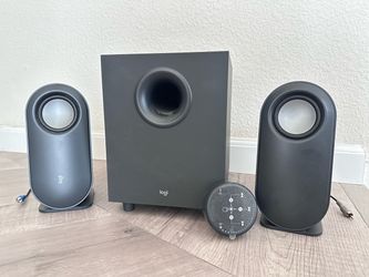 Logitech Z407 Bluetooth Computer Speakers with Subwoofer and Wireless Contro