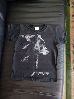 3/$10 🌟 Black Kids Graphic Bear T-Shirt By Garden of the Gods Colorado