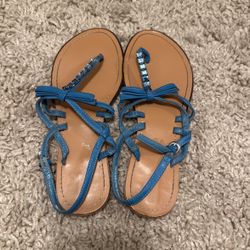 Blue Sandals