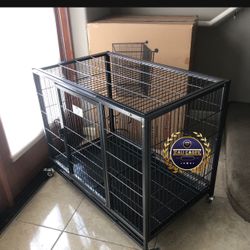 Dog Pet Cage Kennel Size 37” Medium New In Box 📦 