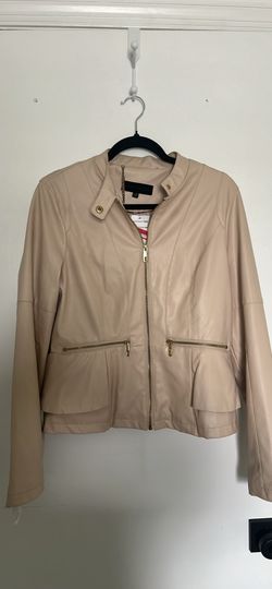 Steve Madden Leather Jacket Size: L