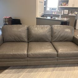 Italian leather made in Italy couch (got 2 but can be sold separately) read description