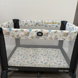 Graco Pack N Play + Pack N Play Cover