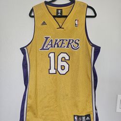 Adidas Los Angeles Lakers Pau Gasol  Jersey Size Large