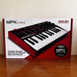 Akai MPK mini Red