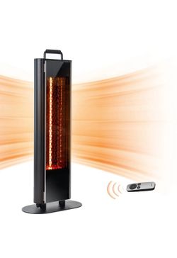 East Oak 1500W patio heater, table-side portable electric heater