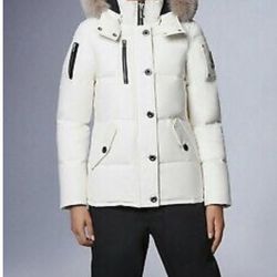 MOOSE KNUCKLE 3Q Jacket Milky Way / Stoned Fox Fur, Size M