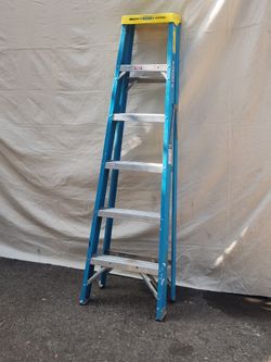 6 ft folding  ladder