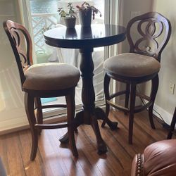 High Top Table and Chairs