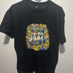  Black Peake Releaf Casino Lottery Theme T Shirt Brand New Size Large