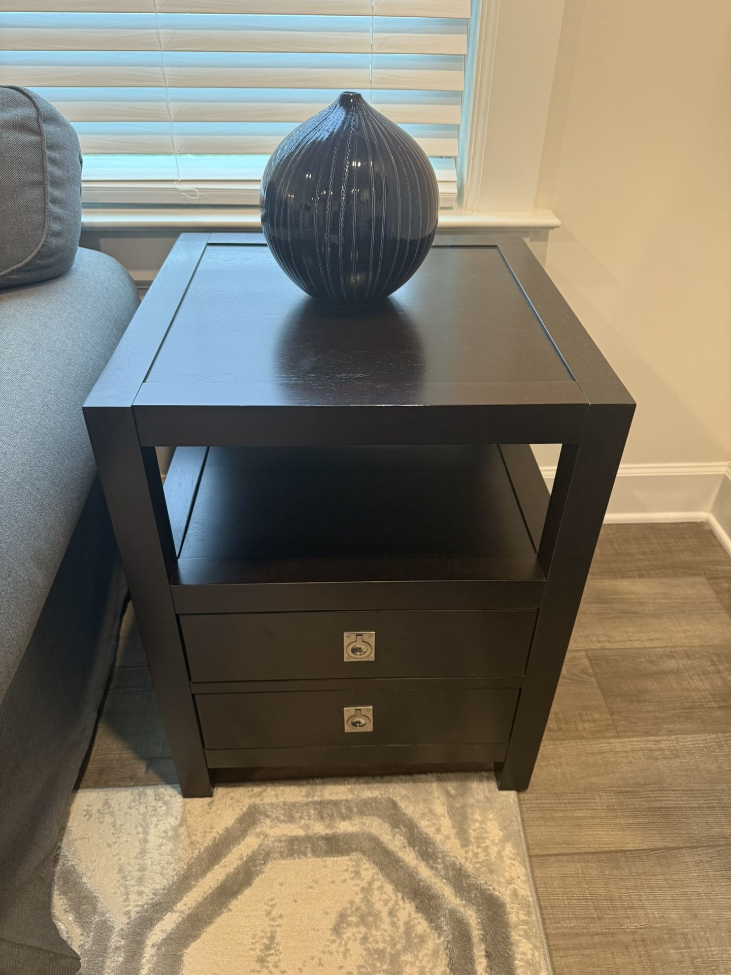 Pair of Espresso End Tables