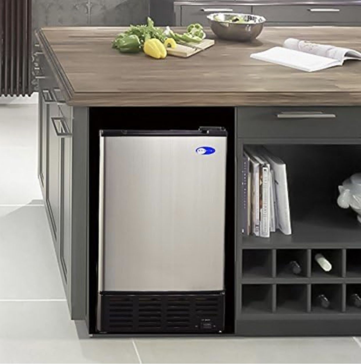 Brand New Sealed Whynter UIM-155 Stainless Steel Built-In Ice Maker