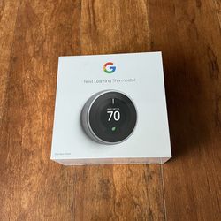Google Nest Learning Thermostat-Smart Wi-Fi