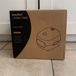 COMFEE Mini Rice Cooker, 4 Cups, 6 Functions, Non Stick , 24 hr Timer portable
