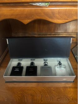 Chanel Four Piece Men’s Fragrance Bundle
