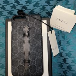 Gucci iPhone 8 Plus Case - Black